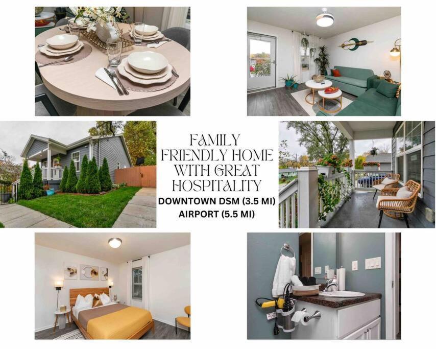 Family Friendly Home Close To Airport And Downtown Des Moines Buitenkant foto